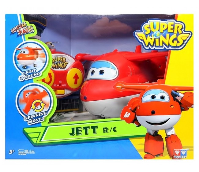 Super Wings. Самолет Джетт из серии Супер Крылья на радиоуправлении  